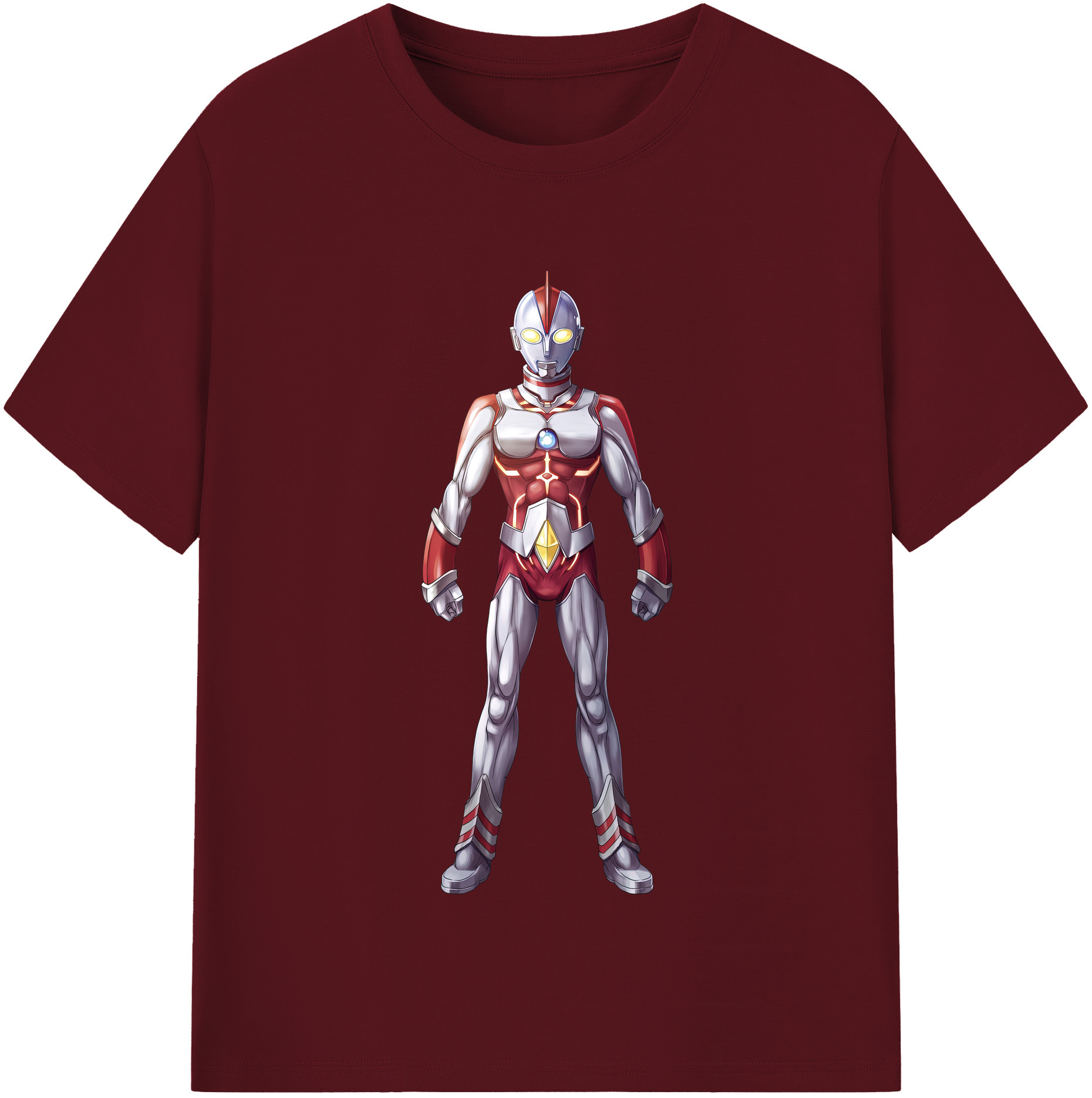 （画像用） ウルトラマン Ultraman 綿100％半袖Tシャツ（フロントプリント）